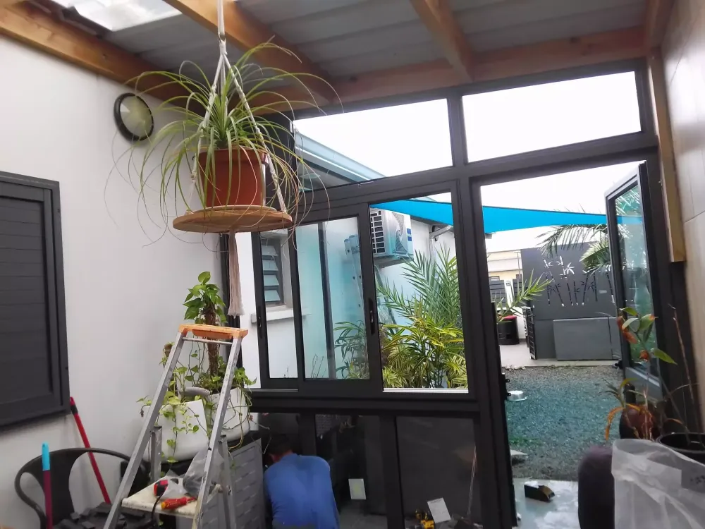 menuiserie en alu sur mesure