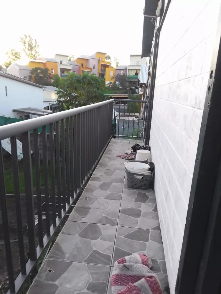 garde-corps en aluminium